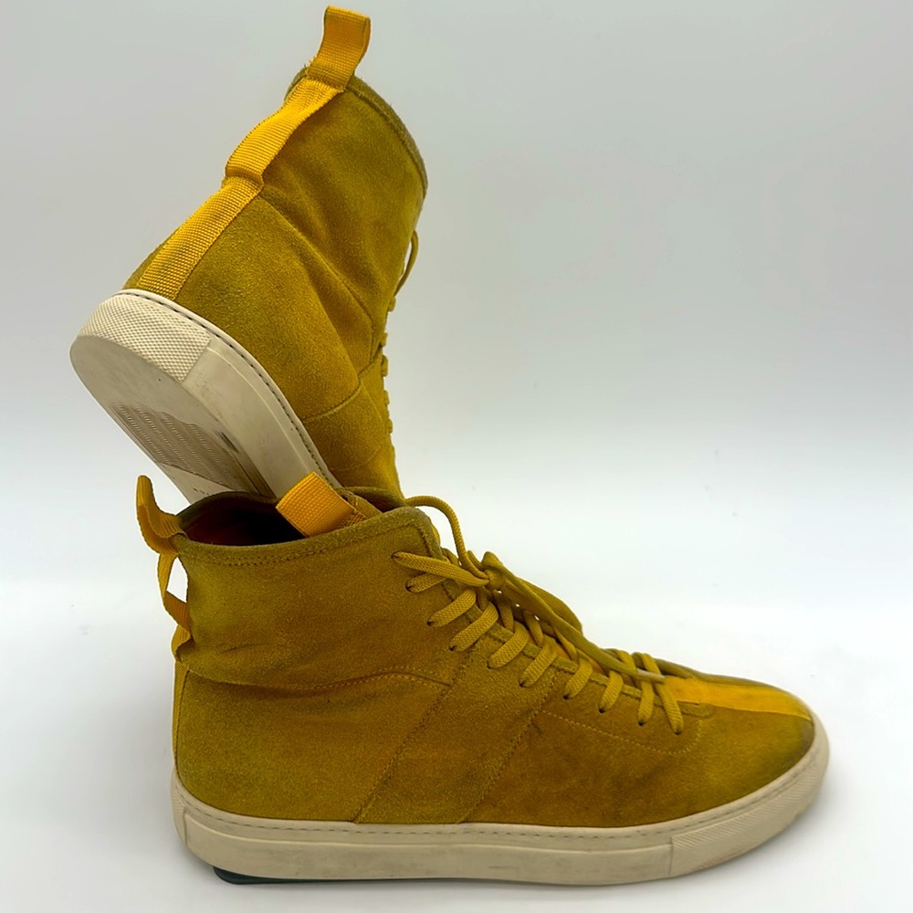 Daniel Patrick High Top Roamer Sneaker Italian Made Mens Size 44 (10.5) Suede